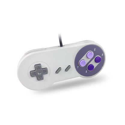 Gaming USB Controller for PC - Retro SNES Style Gamepad, Ideal for All Ages