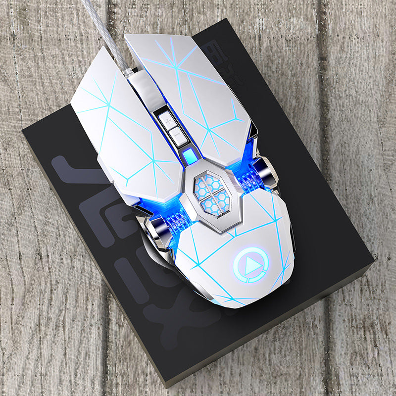 Ergonomic Gaming Mouse with 3200 DPI – USB Wired, 7 Programmable Buttons, RGB Lighting, Silent Clicks – Ideal for Gamers & Professionals