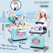 Dessert Case Color (with Light and Music, includes battery) 0.95kg (Pack of 3)