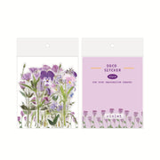 Transparent flower VIOLET 40 pieces/bag