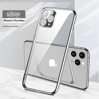 Ultra Protective Clear TPU Case for iPhone 16 Pro Max & 15 Pro - Stylish & Shockproof