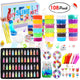 24 colors crystal mud set (108 PCS) (Pack of 1)