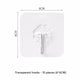 Transparent Hooks (10-Pack) (Pack of 2)