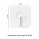 Transparent Hook, Single (Pack of 2)