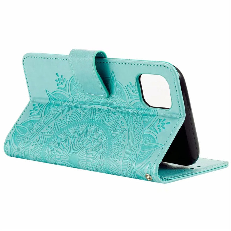 Stylish Leather Phone Wallet Case for iPhone 15/16 & Samsung Galaxy - Multiple Colors