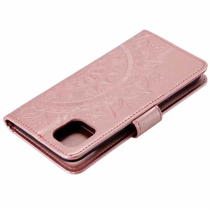 Stylish Leather Phone Wallet Case for iPhone 15/16 & Samsung Galaxy - Multiple Colors