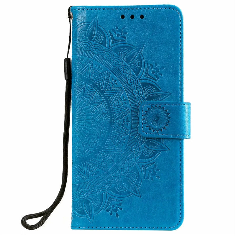 Stylish Leather Phone Wallet Case for iPhone 15/16 & Samsung Galaxy - Multiple Colors