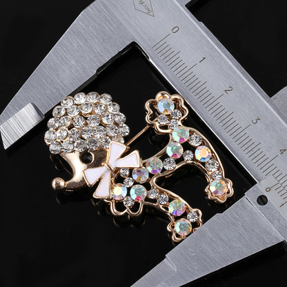 High-Quality Alloy Dog Brooch - Image 7