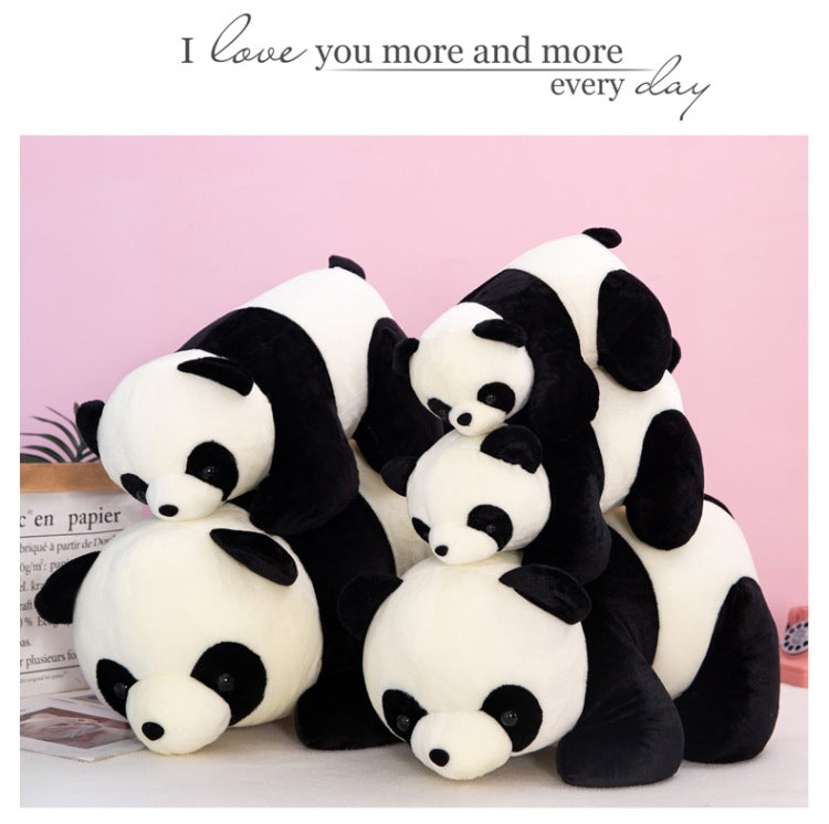 adorable panda plush toy