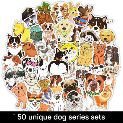 Dog Sticker Collection