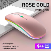 Bluetooth dual mode luminous version rose gold