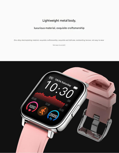 P25 Smartwatch in sporty design on a wrist