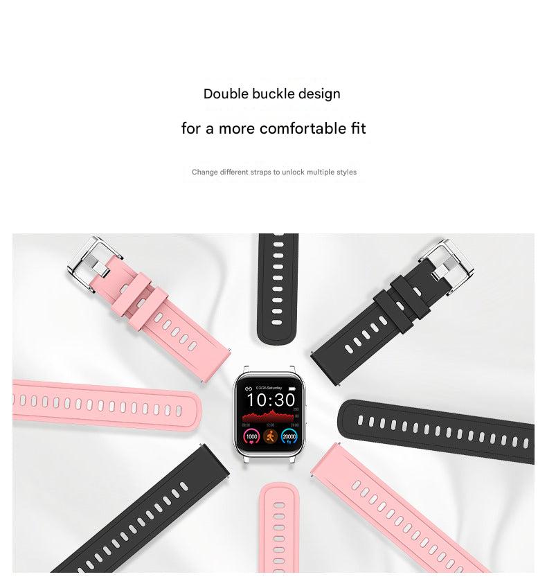 P25 Smartwatch in sporty design on a wrist