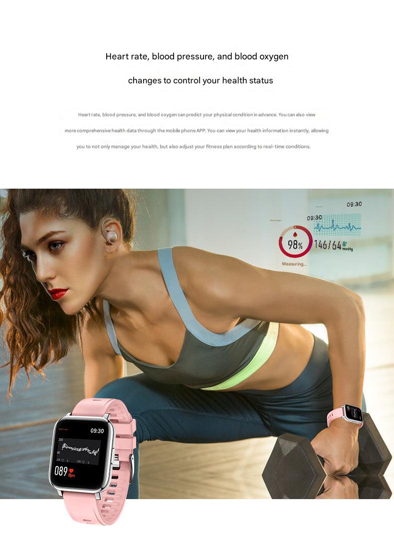 P25 Smartwatch displaying health monitoring metrics