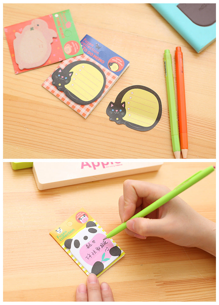 cartoon zoo animal sticky note miscellaneous design 2