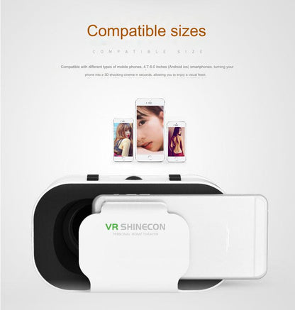 VRSHINECON G05a 3D Virtual Reality Glasses - Immerse in a New Dimension