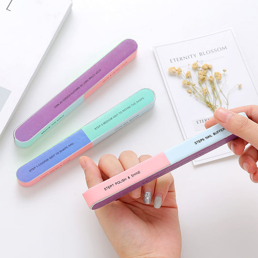 six-sided nail buffer for healthy nails
