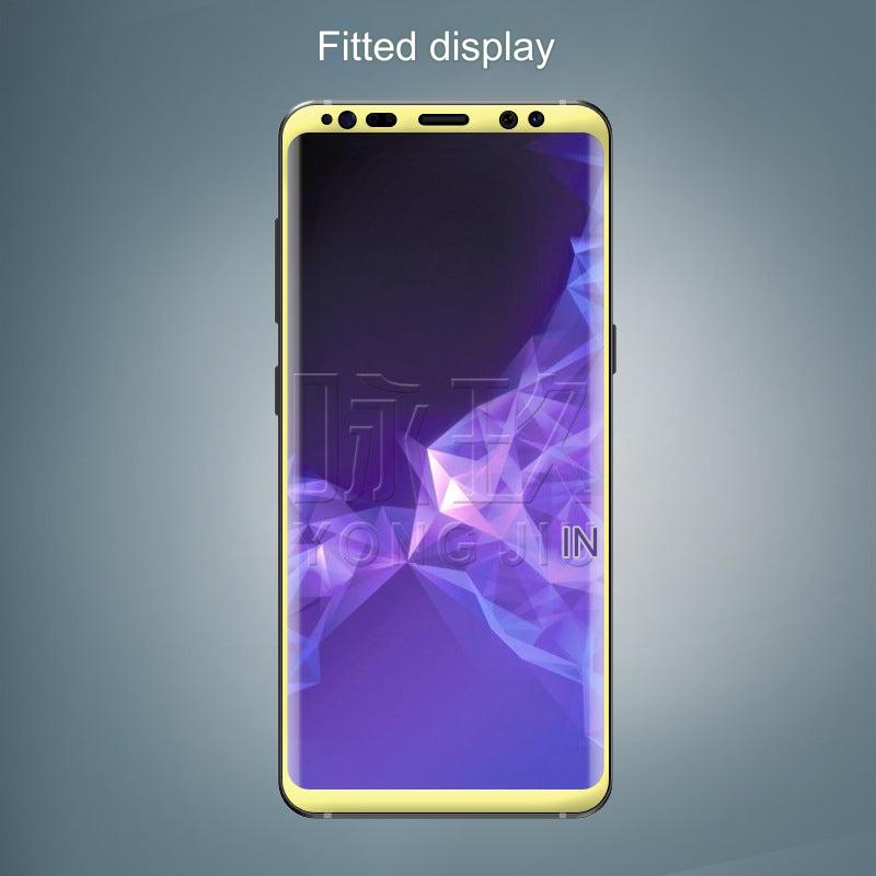 Samsung Galaxy S9+ Curved Tempered Glass Screen Protector - 3D Full Coverage, Anti-Fingerprint, Ultra-Clear