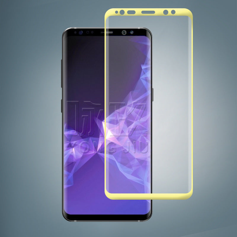 Samsung Galaxy S9+ Curved Tempered Glass Screen Protector - 3D Full Coverage, Anti-Fingerprint, Ultra-Clear