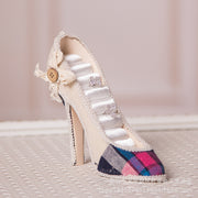 European style bow princess high heels