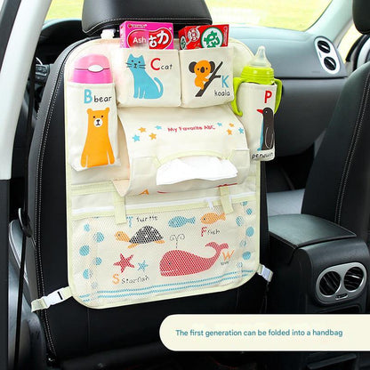 cat design car backseat bag