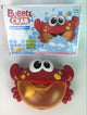 Crab Bubble Machine with 12 Songs, Boxed (Pack of 1)