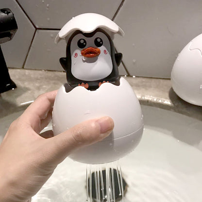 penguin egg bath