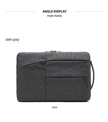 Versatile Laptop Sleeve for 13" MacBook & 15" Huawei - Waterproof & Durable Tablet Carry Case