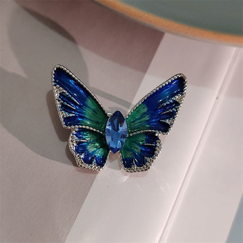 Fall fashion butterfly brooch for women