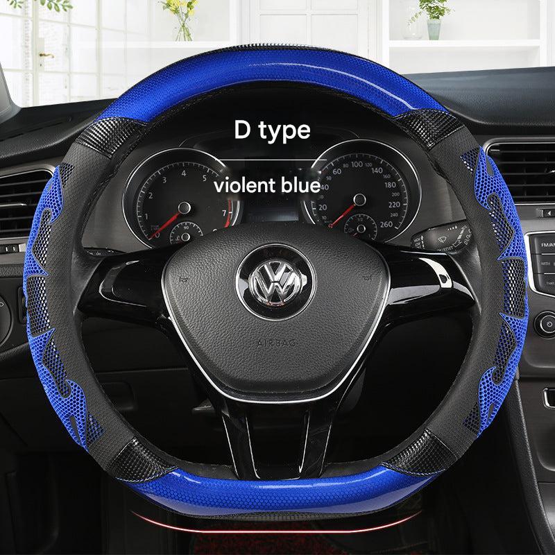 easy install steering wheel cover silver