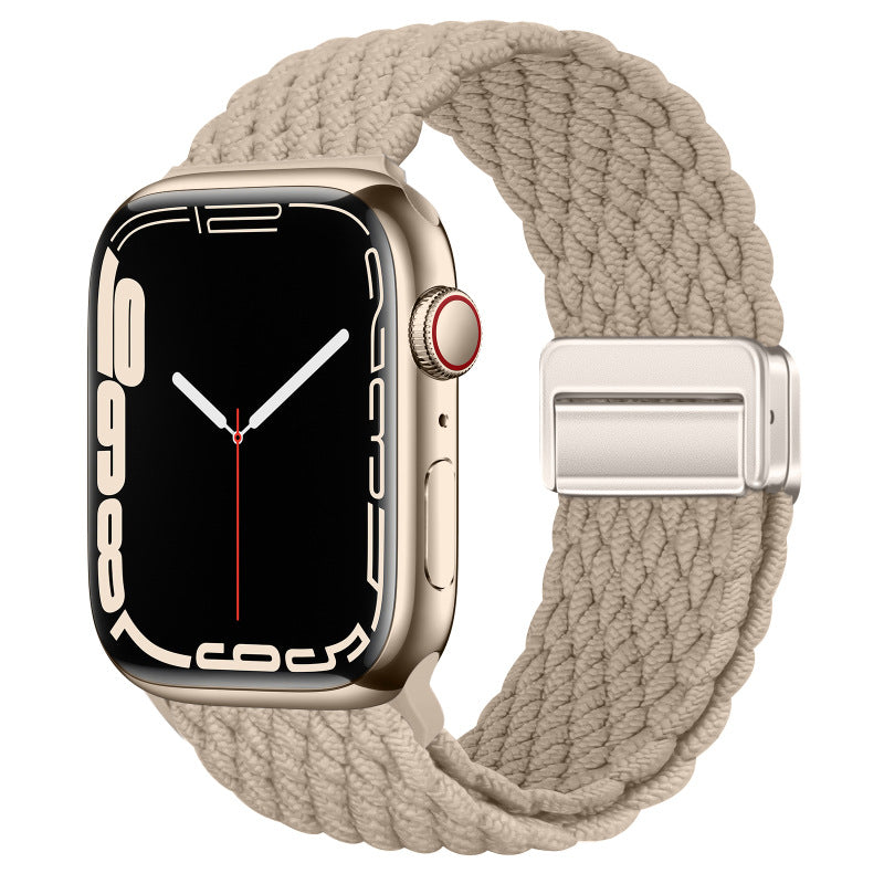 Stylish Nylon Woven Magnetic Apple Watch Band - Compatible with All Series