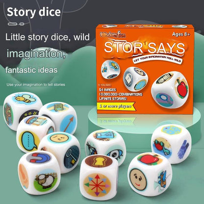 kids interaction dice