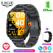 Steel Strap with Yellow Case and Yellow Text