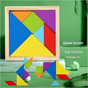 Color Set 19: New 12cm Thick Tangram (Pack of 1)