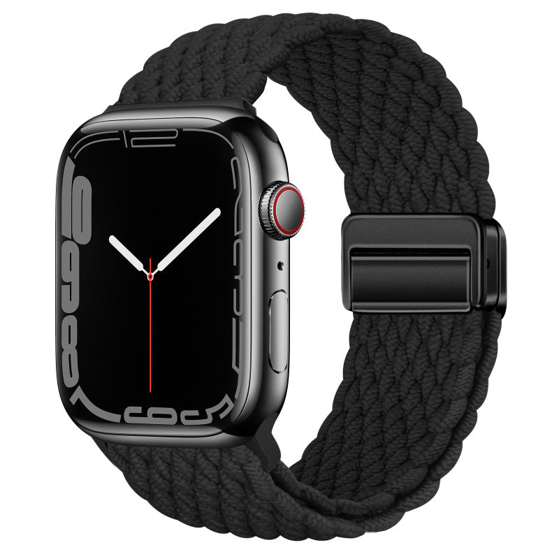 Stylish Nylon Woven Magnetic Apple Watch Band - Compatible with All Series