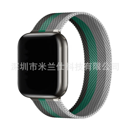 Premium Metal Milanese Loop Band for Apple Watch Series 1-9 & SE - Stylish, Adjustable & Breathable | Multiple Colors Available