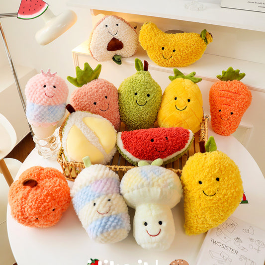 Cartoon Fruit Plush Toy