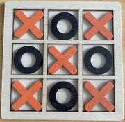 Orange and Black Tic-Tac-Toe (Pack of 1)