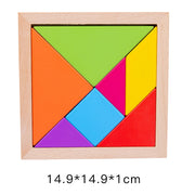 Beechwood 15*15*1 Tangram Set (Pack of 1)