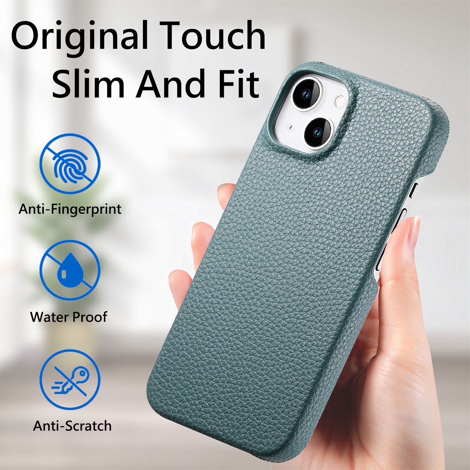 Scratch-resistant phone case