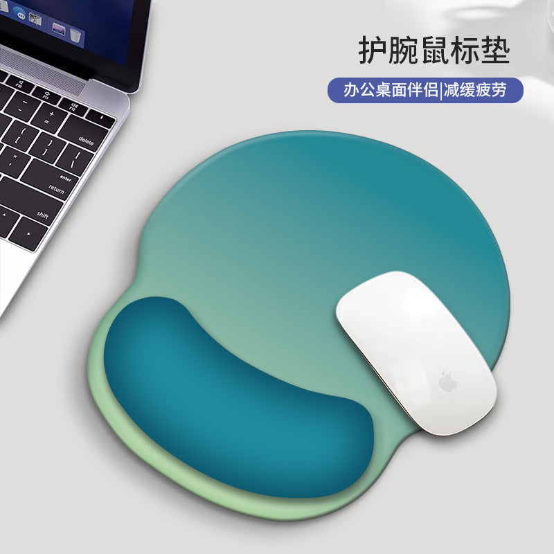 Ergonomic Memory Foam Wrist Rest for Mouse & Keyboard - Stylish Gradient Design