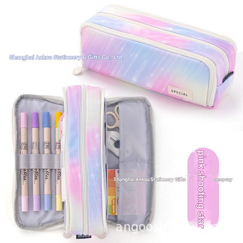 Angoo pencil case with intricate fairy pattern