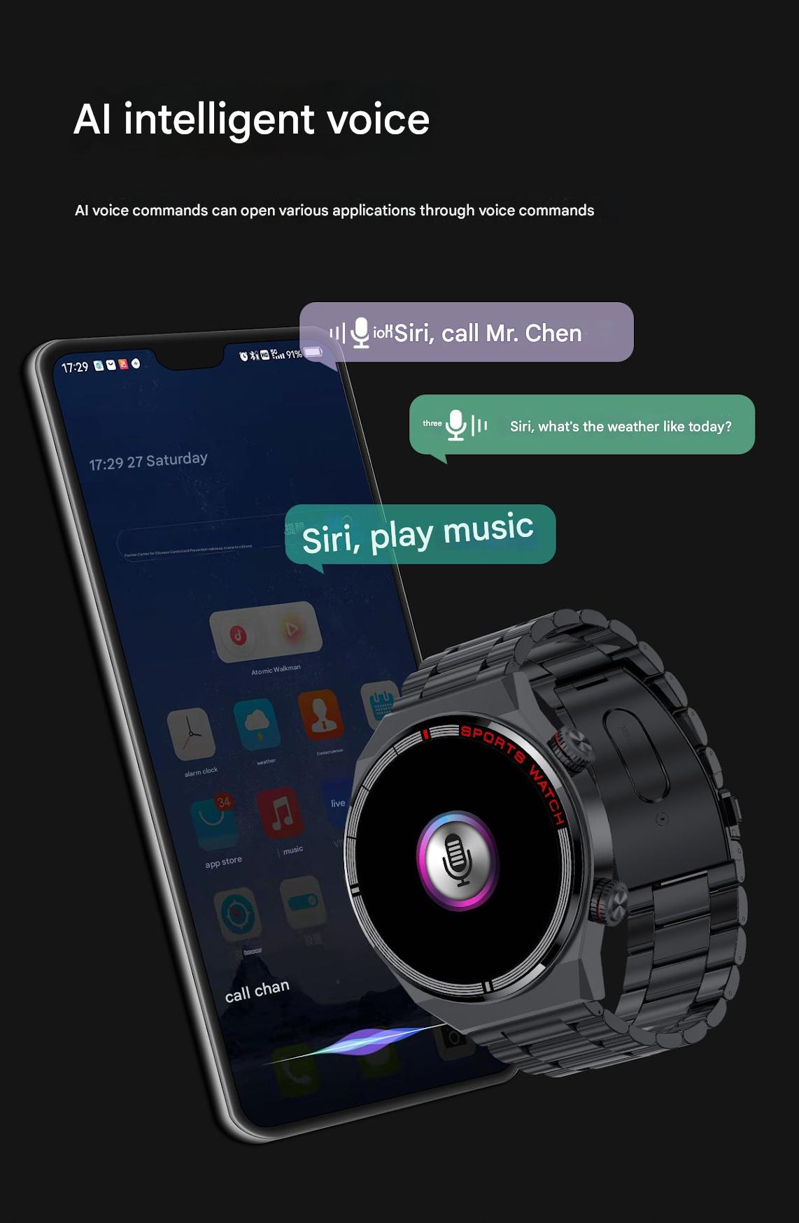 1.39-inch touchscreen smartwatch