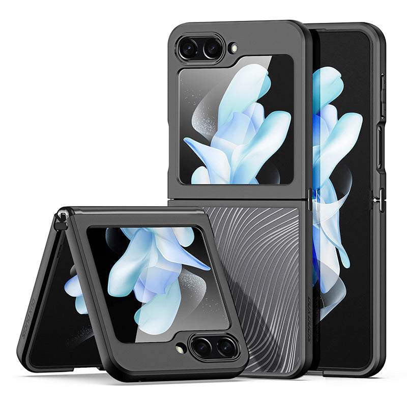 Stylish Samsung Z Flip 6 Protective Case - Durable, Transparent & Scratch-Resistant Cover