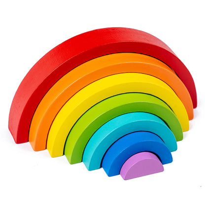 Wooden Rainbow Toy