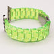42/44/45/49mm resin strap-glacier transparent green (Pack of 1)