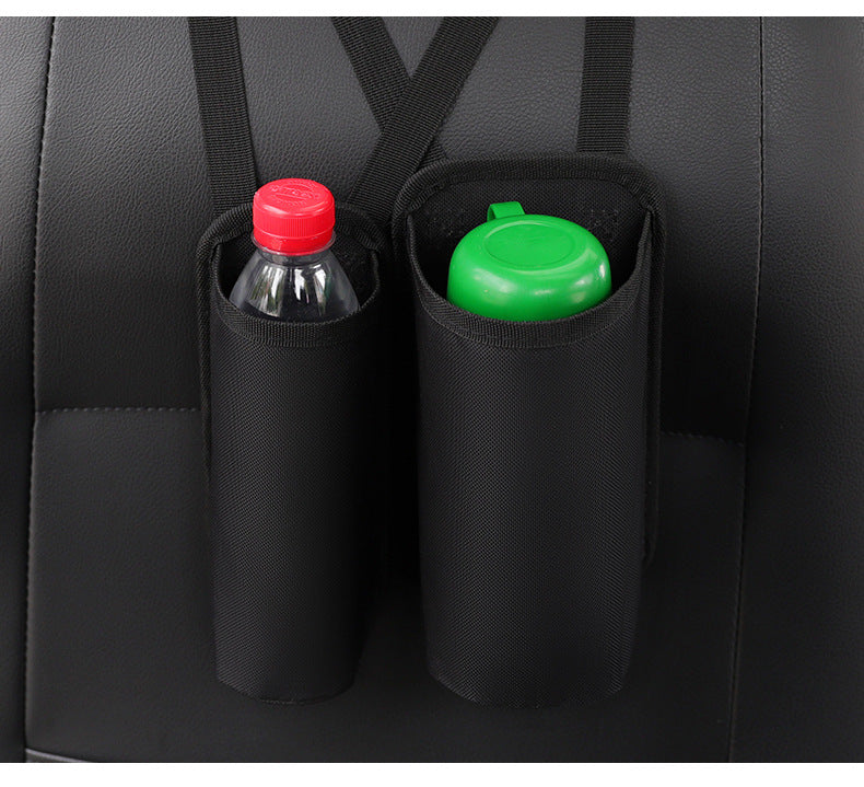 durable vehicle storage bag with strain-resistant fabric