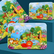 [New Edition] 100-Piece Forest Animals (Pack of 1)