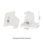 Transparent Hooks [Pack of 2] (Pack of 2)