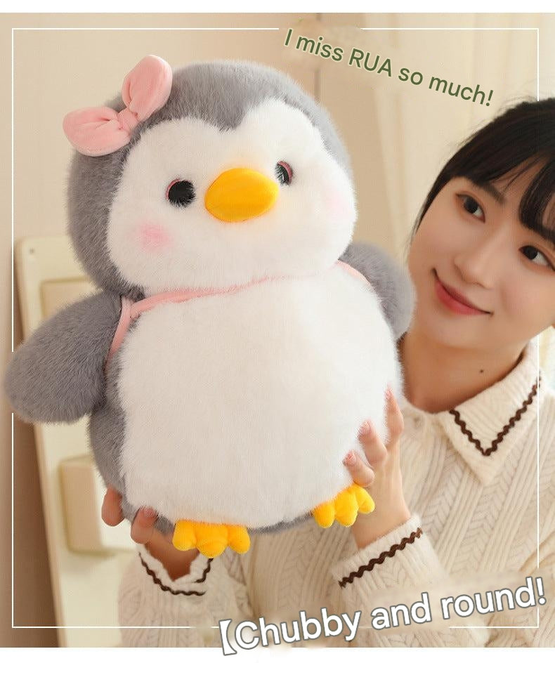 soft plush penguin